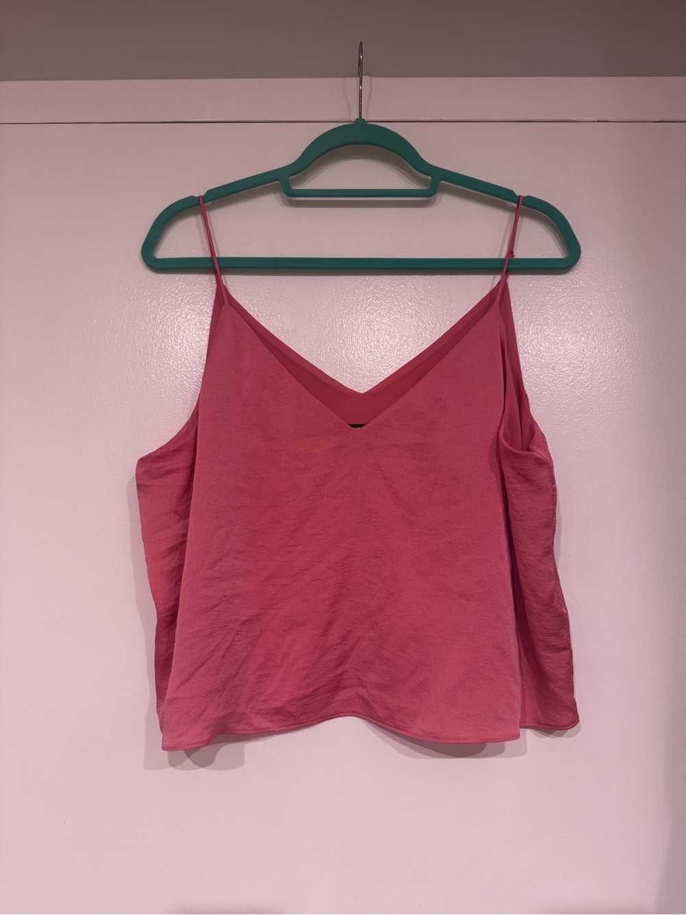 Express Rose Pink V-Neck Spaghetti Strap Camisole